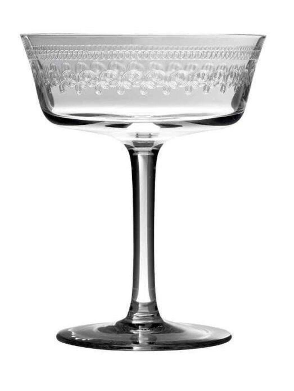 NEW Fizzio 1910 Crystal Champagne Coupe Glasses – Set of 6 (26cl)